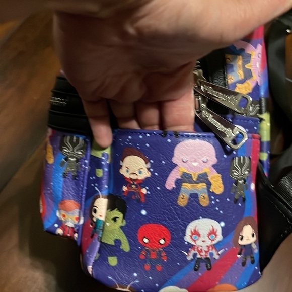 Loungefly Marvel Avengers: Infinity War Chibi Character Mini Backpack - Picture 4 of 13